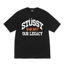 Stüssy x Our Legacy Work Shop Collegiate Pigment Dyed Tee Black (SS24)