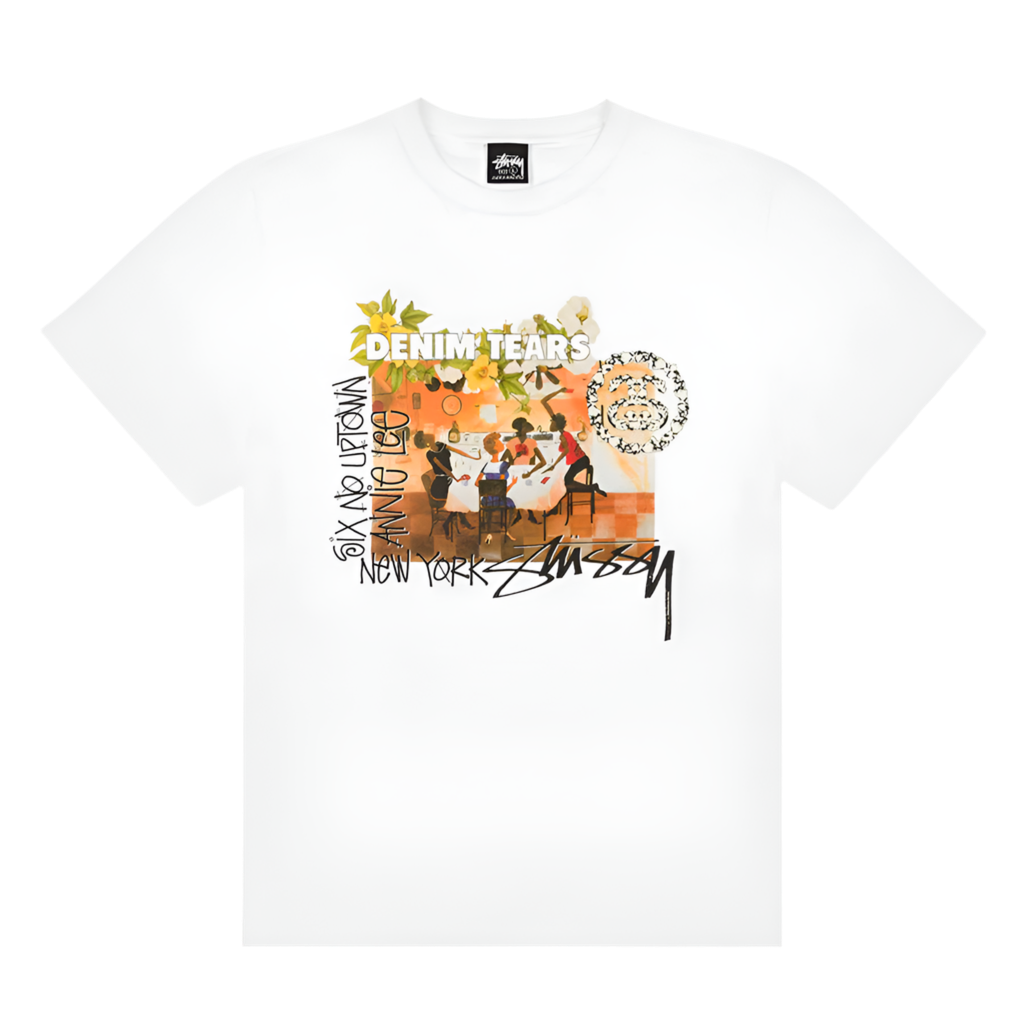 Stüssy x Denim Tears Annie Lee Tee ‘White’