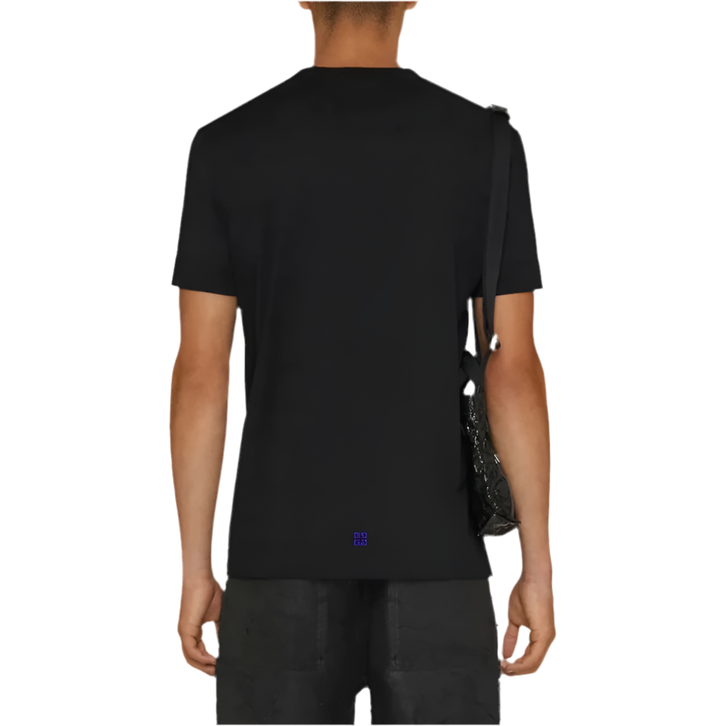 Givenchy 4G Multicolor T-Shirt Black/Blue Slim Fit
