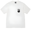 Stüssy 8 Ball Pigment Dyed Tee White (SS24)