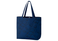 KAWS x Uniqlo All Over Holiday Print Tote Bag Navy