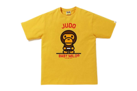 BAPE Milo Judo Sports Tee Yellow