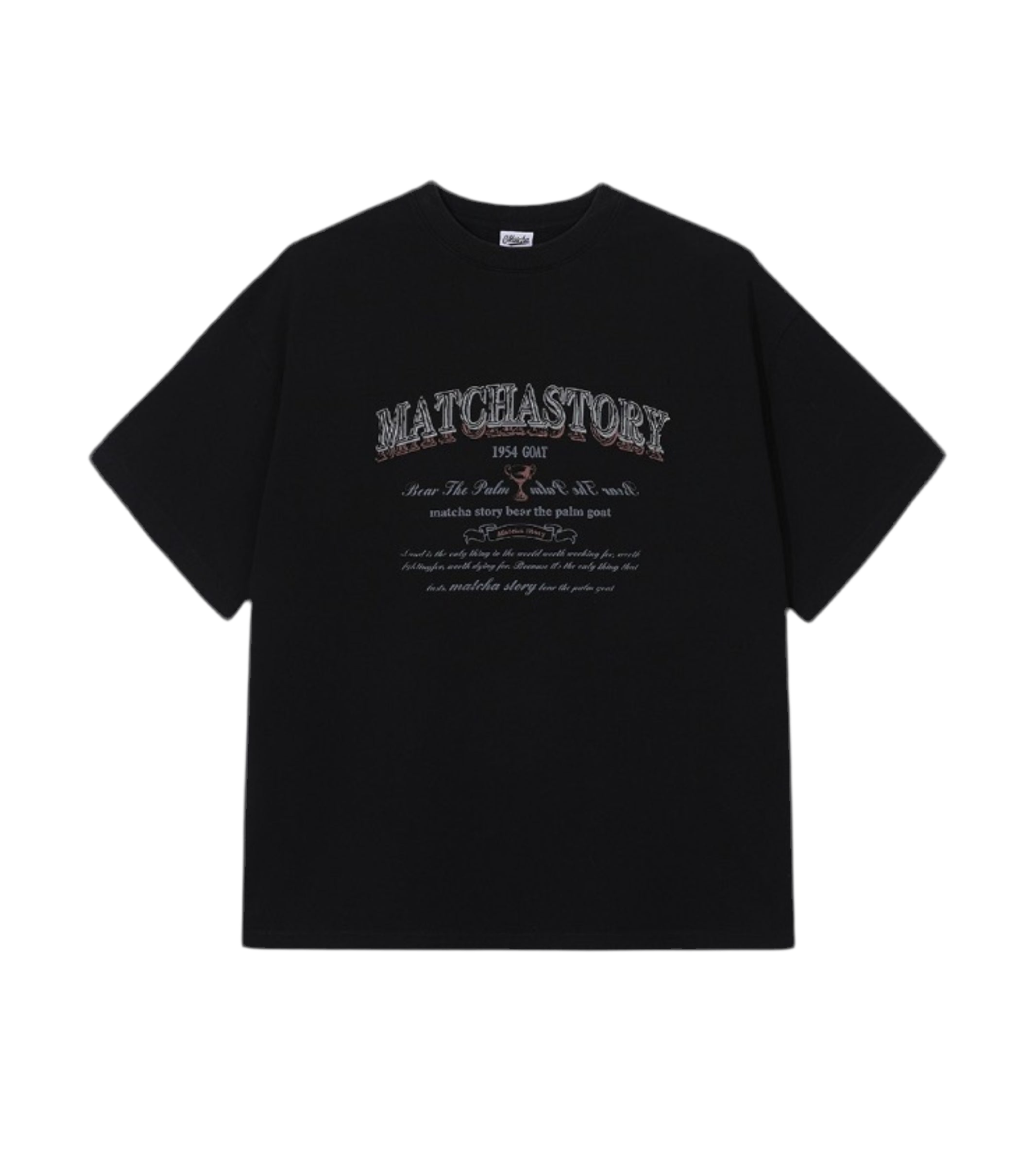 Matcha Story 1954 Goat Series T-Shirt Black