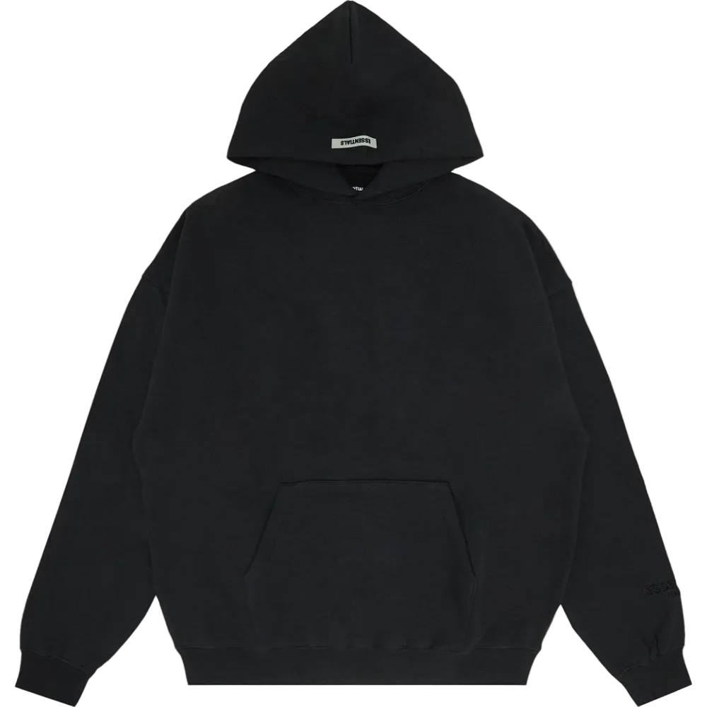 Fear of God Essentials 3M Logo Pullover Hoodie 'Black' (FW19)