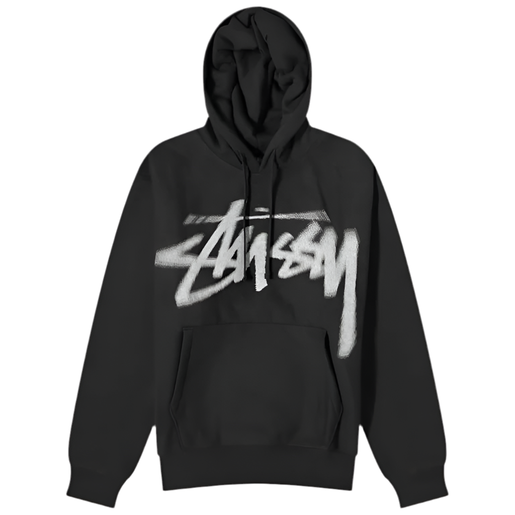 Stüssy Dizzy Stock Hoodie Black
