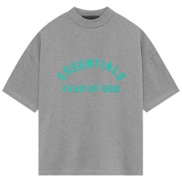 Fear of God Essentials Heavy Jersey Short-Sleeve Tee 'Dark Heather Oatmeal' (FW23)
