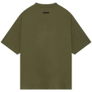Fear of God Essentials Jersey Crewneck Tee 'Military' (FW24)