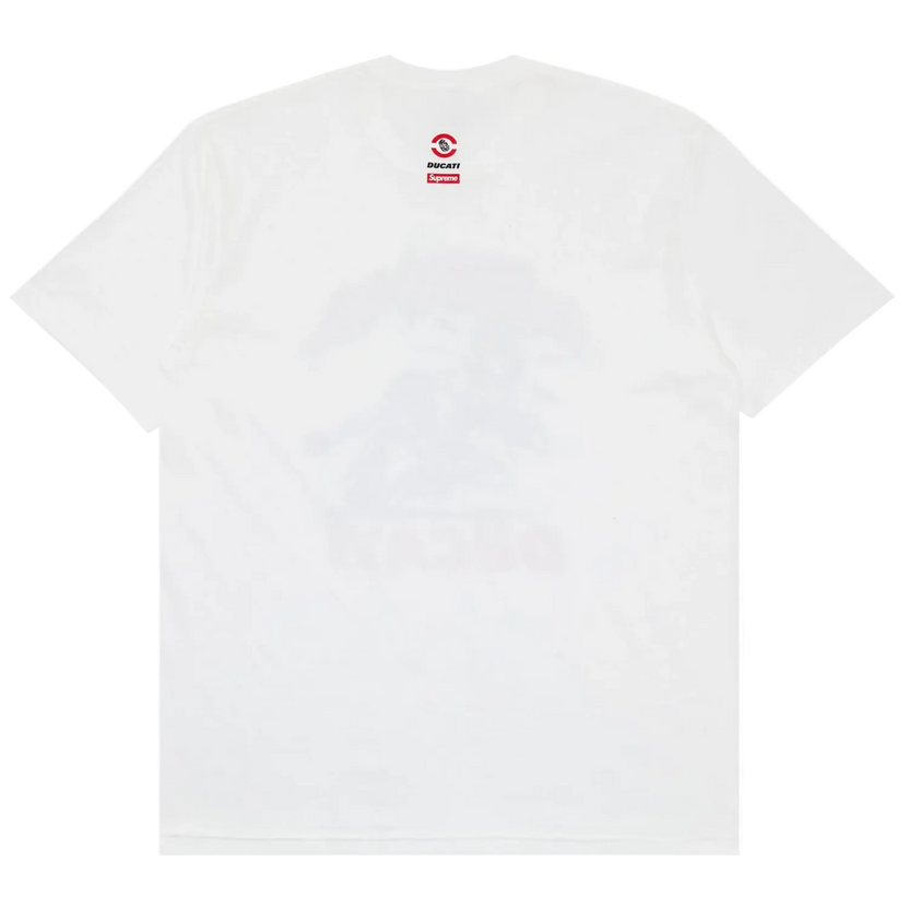 Supreme x Ducati Bike Tee White (SS24)