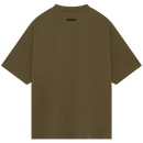 Fear of God Essentials Jersey Crewneck Tee 'Olive' (FW24)