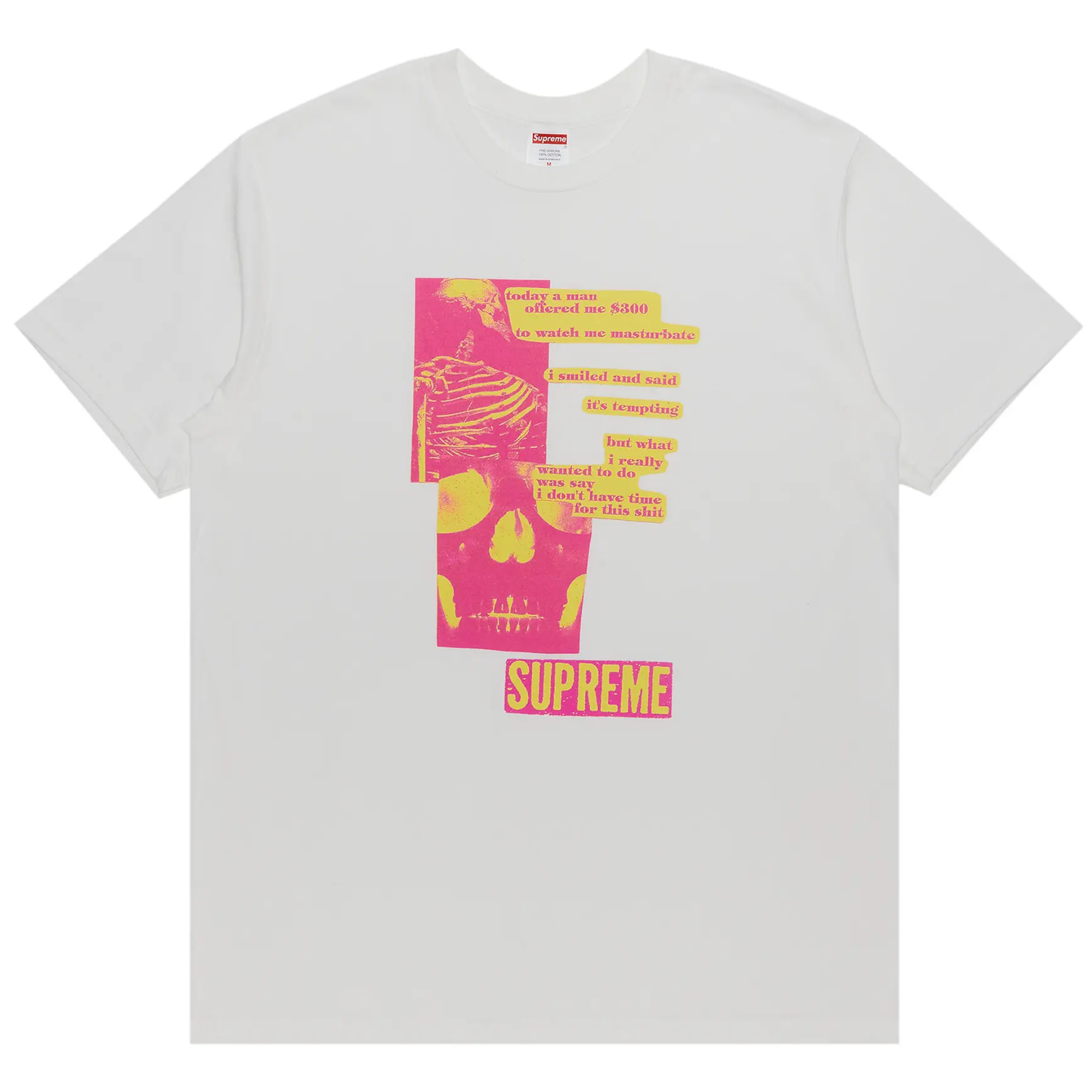 Supreme Anatomy Tee 'White' (SS25)