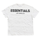 Fear of God Essentials 3M Reflective LA Exclusive Tee White (FW19)