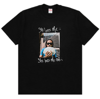 Supreme Max B Tee Black (SS25)