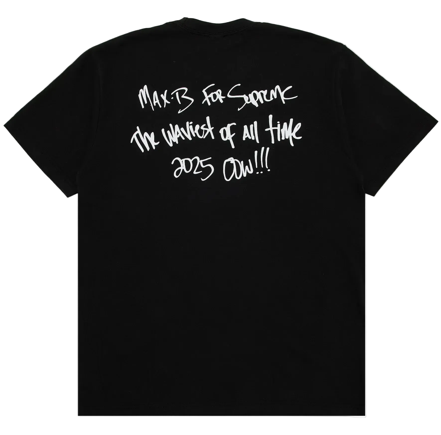 Supreme Max B Tee Black (SS25)
