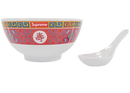 Supreme Longevity Soup Set (Bowl and Spoon) White (FW16)