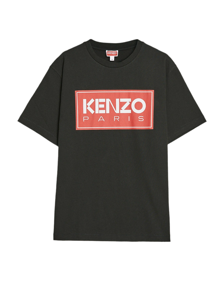 Kenzo Paris Logo Classic T-Shirt Black
