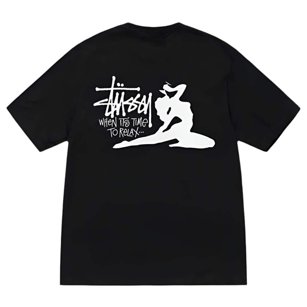 Stüssy Relax Tee Black