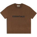Fear of God Essentials x SSENSE Boxy T-Shirt Applique Logo Brown (FW20)