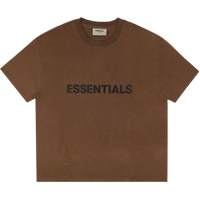 Fear of God Essentials x SSENSE Boxy T-Shirt Applique Logo Brown (FW20)