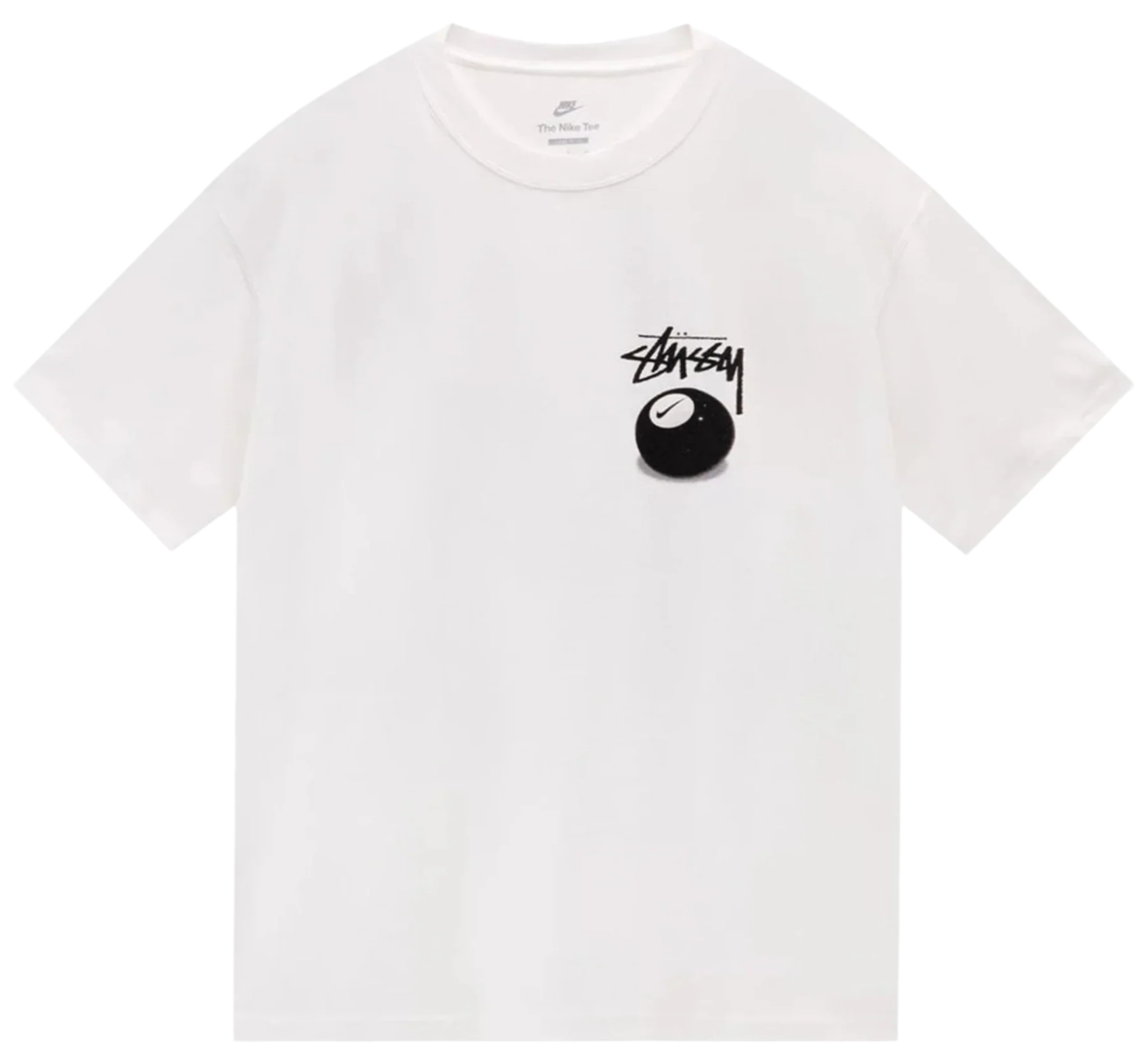 Stussy x Nike 8 Ball T-Shirt White