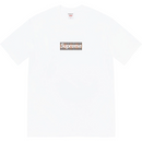 Supreme x Burberry Box Logo Tee White (SS22)