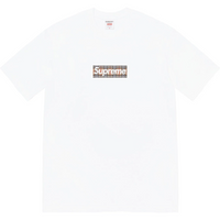 Supreme x Burberry Box Logo Tee White (SS22)