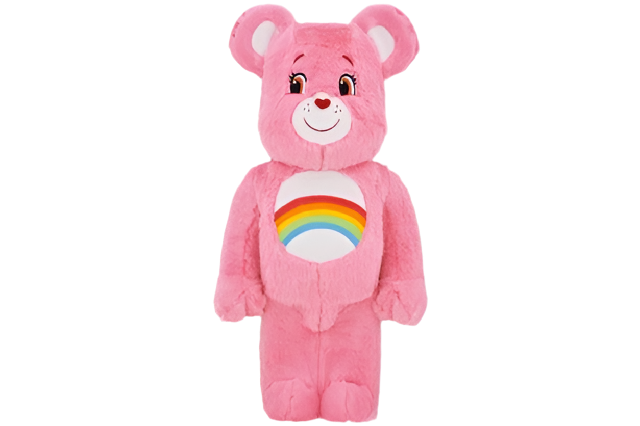 Bearbrick x Care Bears Cheer Bear Costume Ver. 1000% Pink