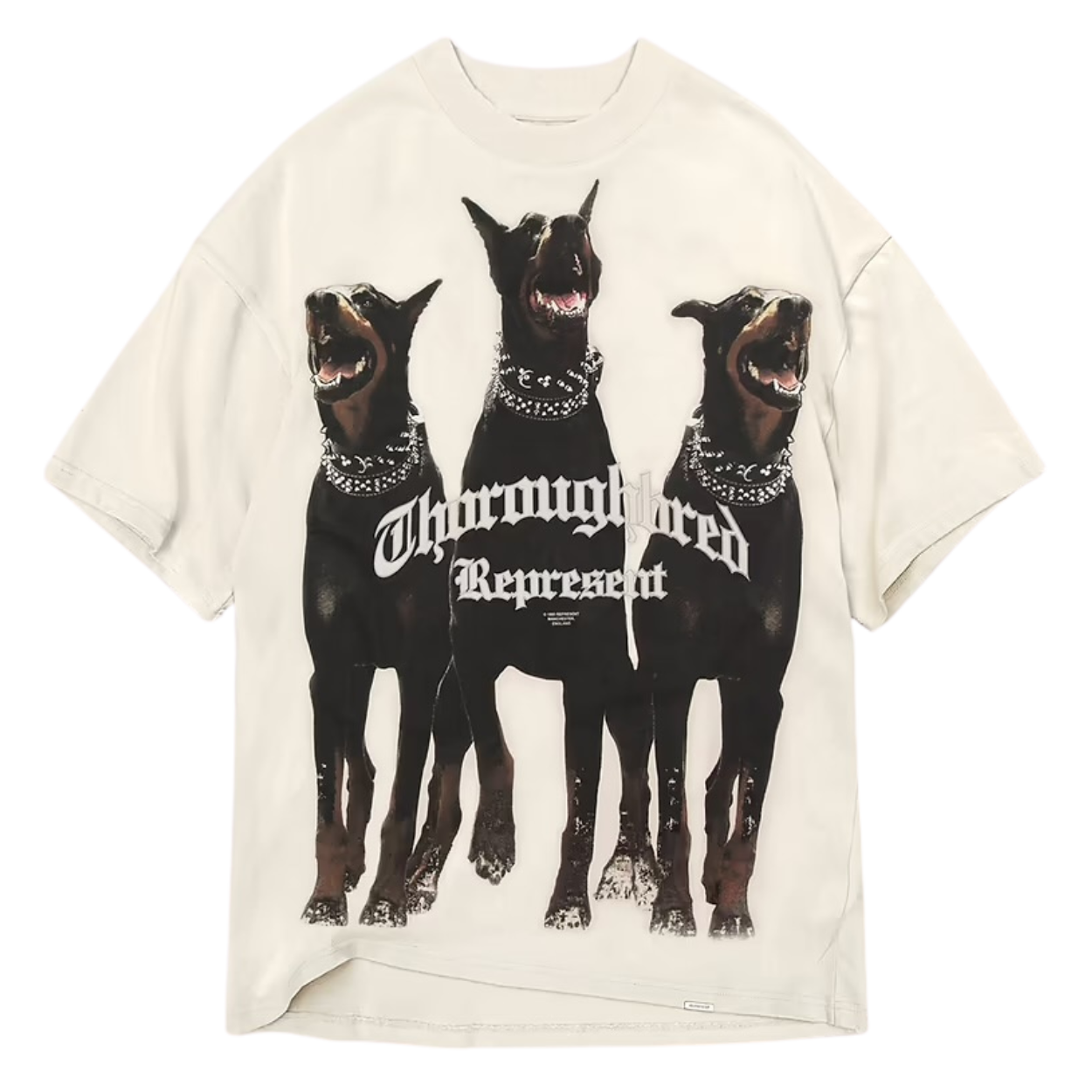 Represent Thoroughbred T-Shirt Vintage White