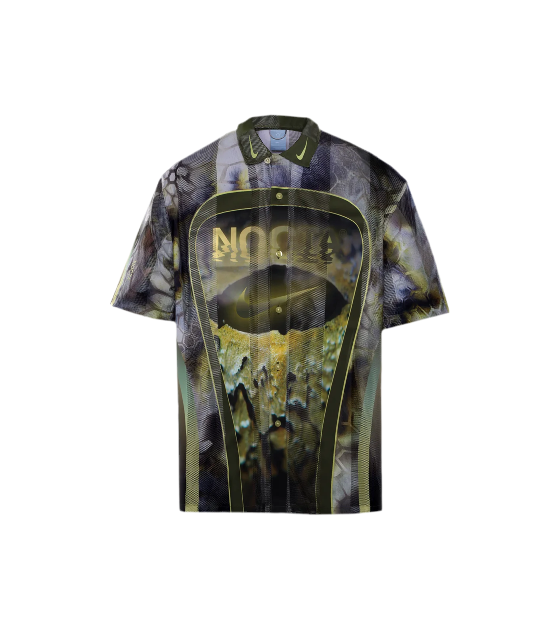 Nike x NOCTA Opal Tito Neeks Button Down Pilgrim | Oil Green | Black