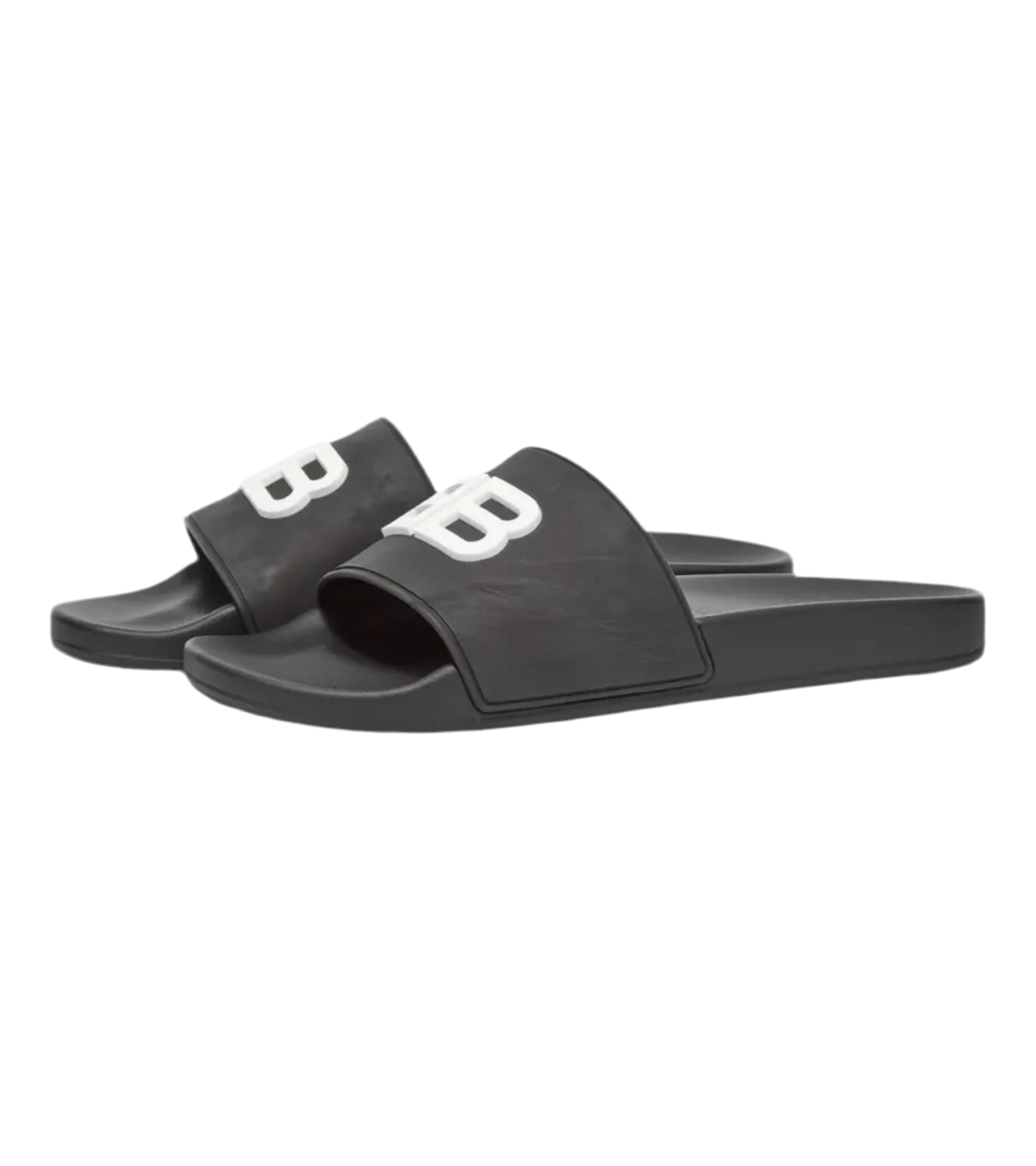 Balenciaga Pool Slides 3D BB Glow Logo