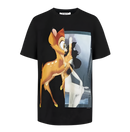 Givenchy Bambi Printed T-Shirt Black Oversized Fit