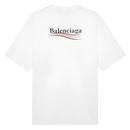 Balenciaga Political Campaign Logo T-Shirt White