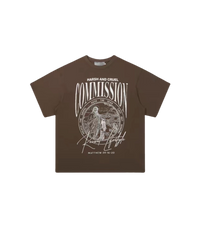 Harsh and Cruel SS22 Commission T-Shirt Brown