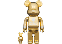 Bearbrick x mastermind JAPAN 100% & 400% Set Gold