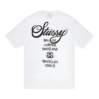 Stüssy World Tour Tee White