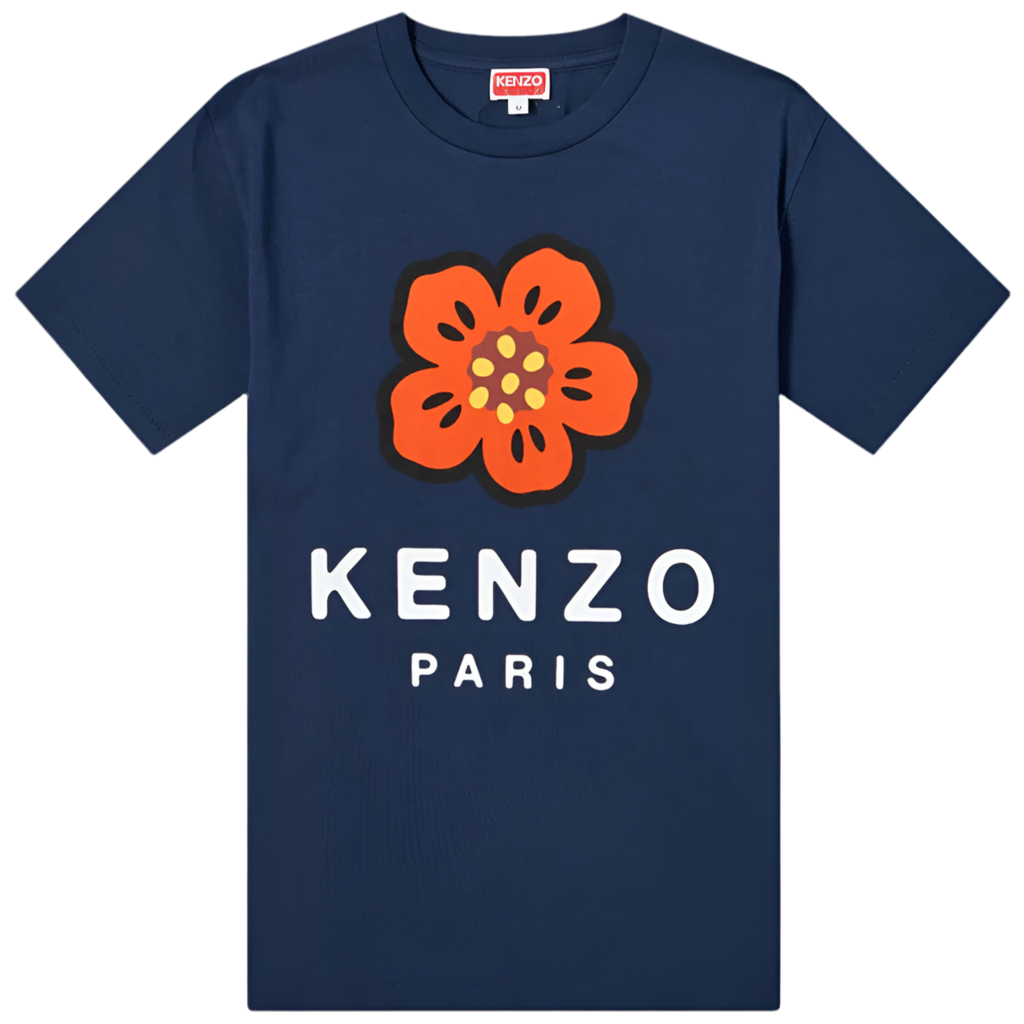 Kenzo Paris Seasonal Logo Classic T-Shirt Midnight Blue