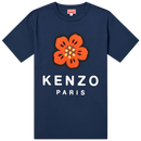 Kenzo Paris Seasonal Logo Classic T-Shirt Midnight Blue