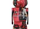 Bearbrick Andy Warhol x JEAN-MICHEL BASQUIAT #1 1000%