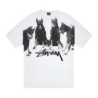 Stüssy Dobermans Tee White (SS24)