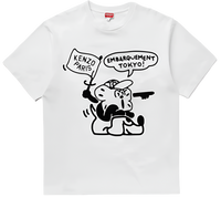 Kenzo Boke Boy Travels Classic T-Shirt White