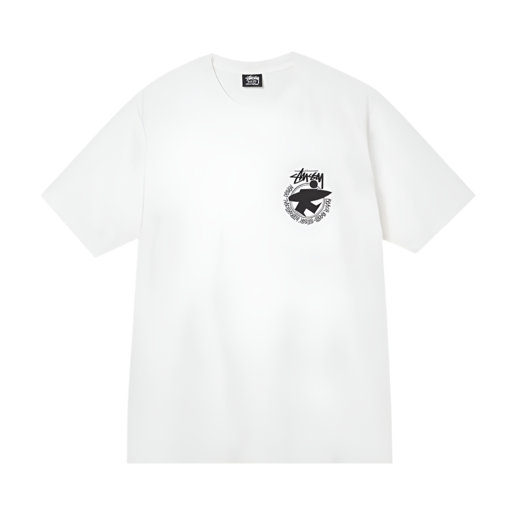 Stüssy Beach Roots Pigment Dyed Tee White (SS22)