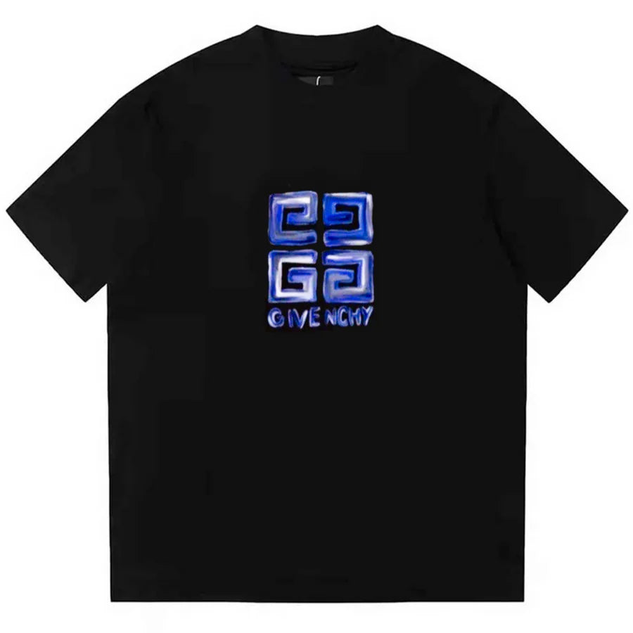 Givenchy 4G Multicolor T-Shirt Black/Blue Slim Fit