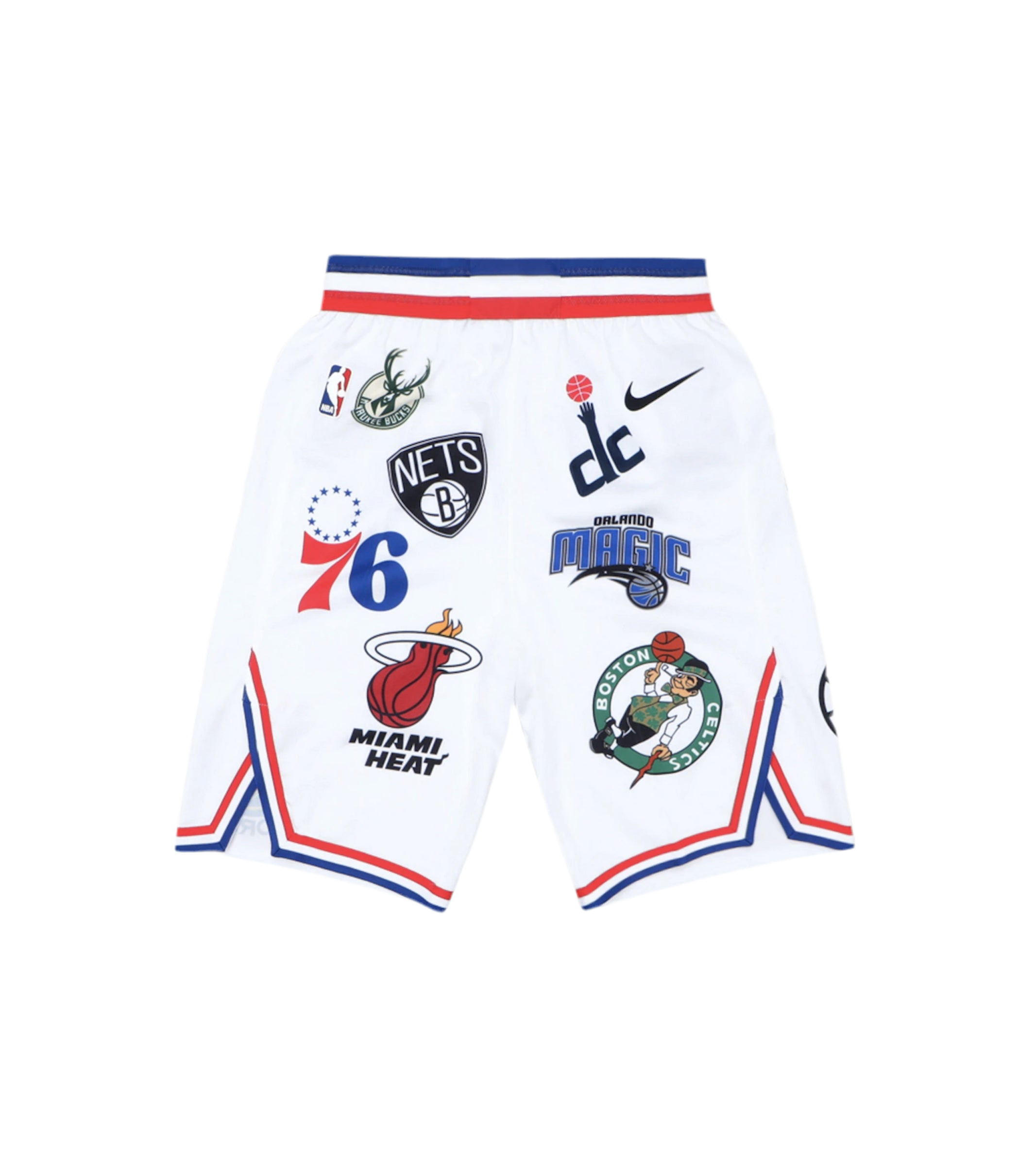 Supreme Nike/NBA Teams Authentic Short White
