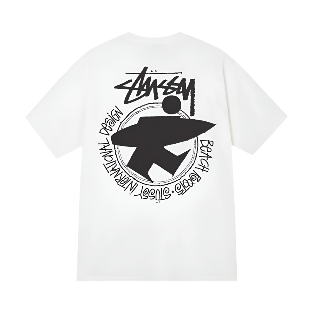 Stüssy Beach Roots Pigment Dyed Tee White (SS22)