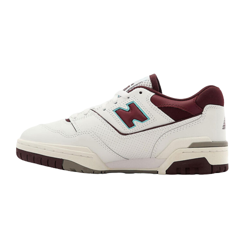 New Balance 550 Burgundy Cyan