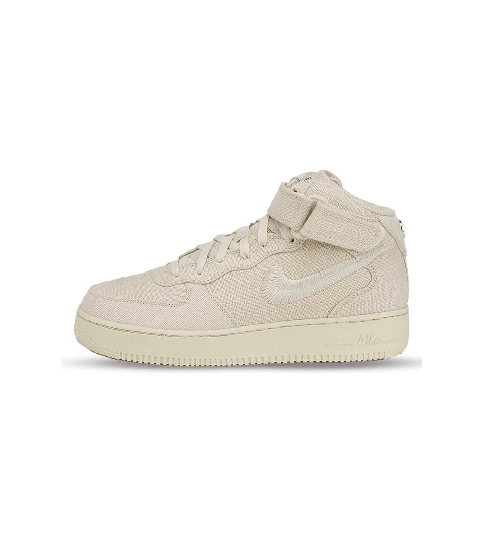 Nike Air Force 1 Mid x Stussy Hemp Fossil