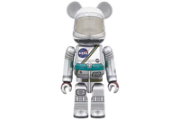 Bearbrick Project Mercury Astronaut 100% & 400% Set