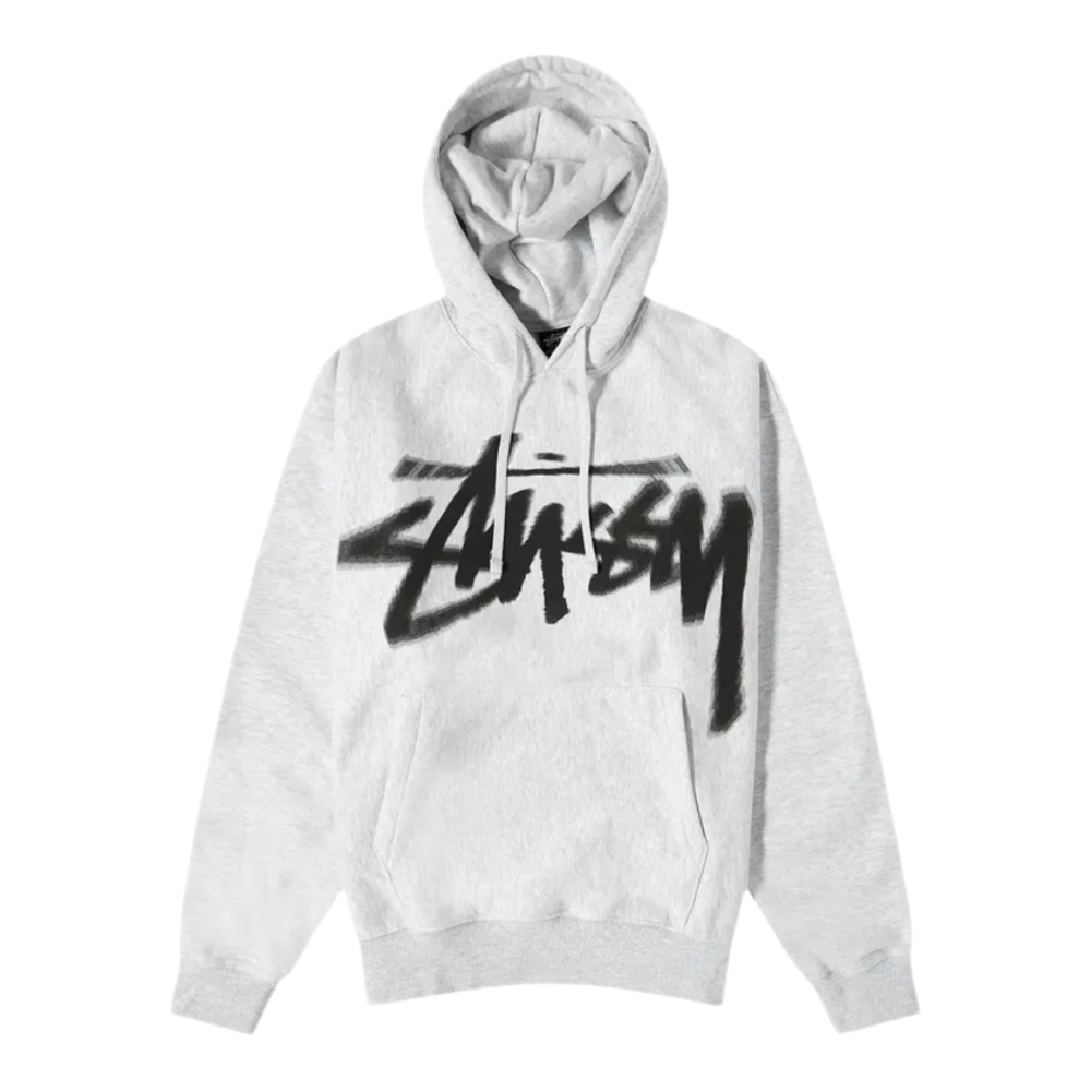 Stüssy Dizzy Stock Hoodie Grey
