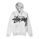 Stüssy Dizzy Stock Hoodie Grey