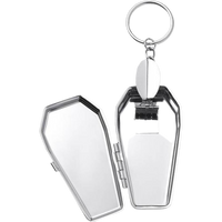 Supreme Coffin Keychain Silver