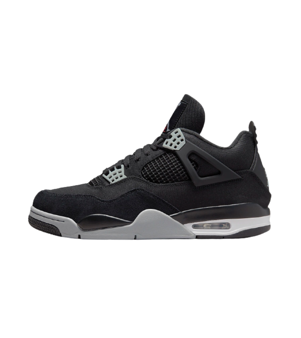 Air Jordan 4 Retro SE Black Canvas